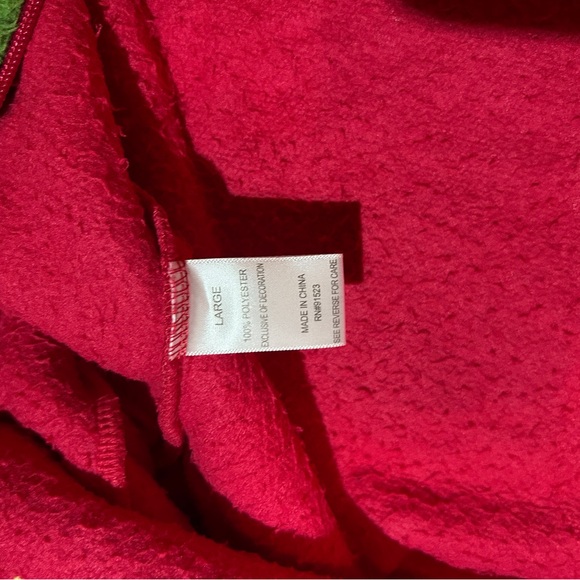 Festive Red Christmas Tree Kids Jacket - Picture 8 of 10